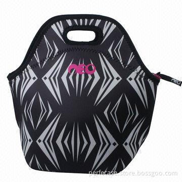 Cooler Lunch Bag with Convenient Carrying Handle, Different Patterns Available